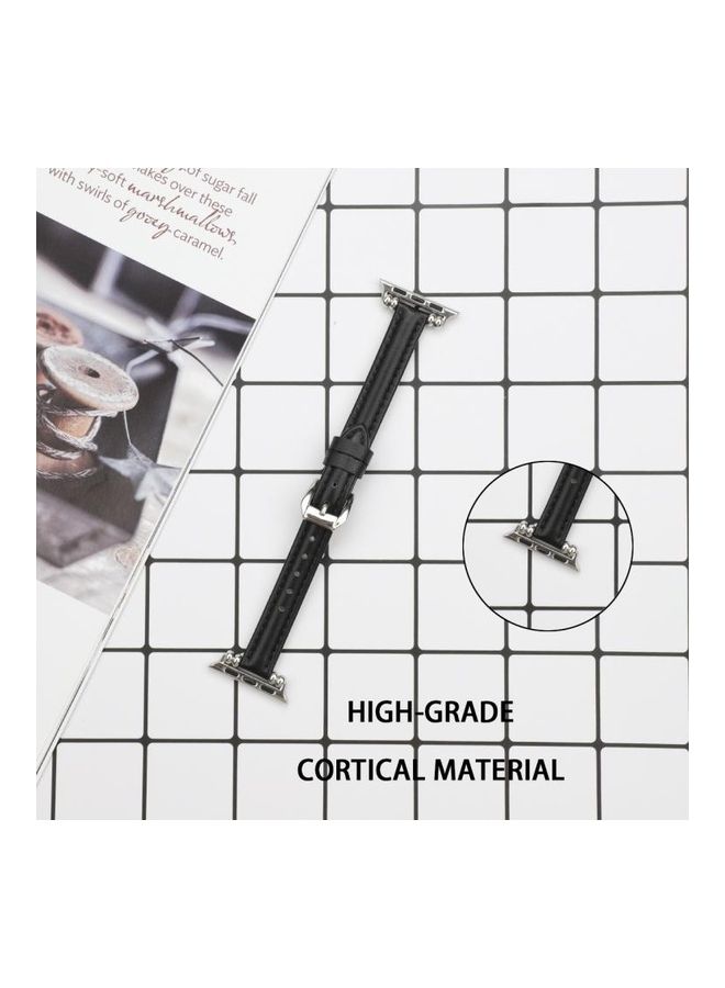 HuHa - Replacement Watchband For Apple Watch Black - Image 1