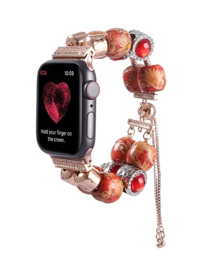 HuHa DIY Printing Wood Bead Bracelet Watchband Multicolour  - Image 5