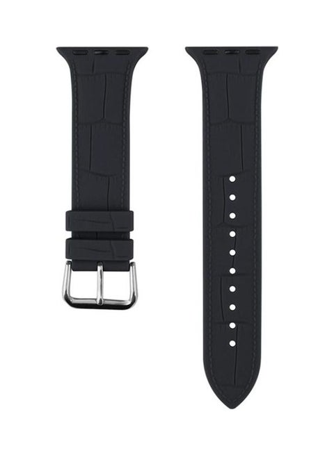 Replacement Watchband For Apple Watch Black