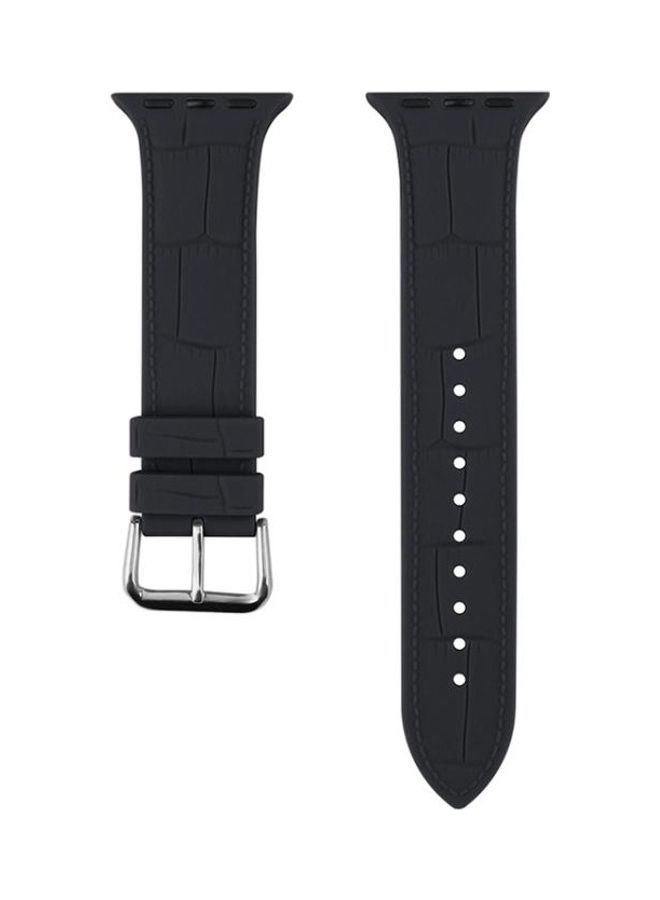 HuHa - Replacement Watchband For Apple Watch Black - Image 1