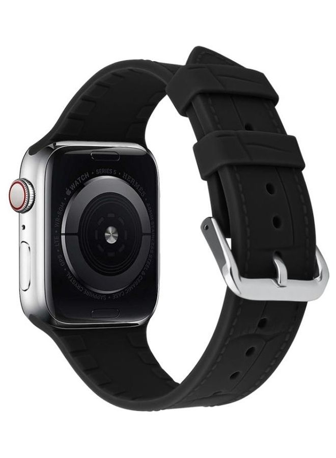 HuHa - Replacement Watchband For Apple Watch Black - Image 1