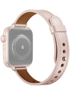 HuHa Ethnic Replacement Watchband for Apple Watch Series 1/2/3/4/5/6/7/SE 38/40/41mm Pink Sand  - Image 1