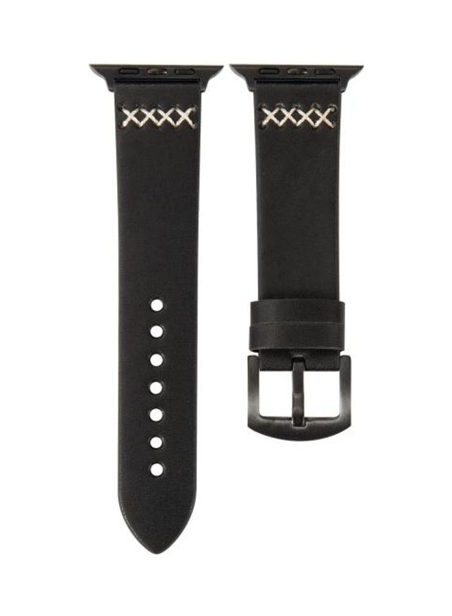 HuHa - Replacement Watchband For Apple Watch Black - Image 1