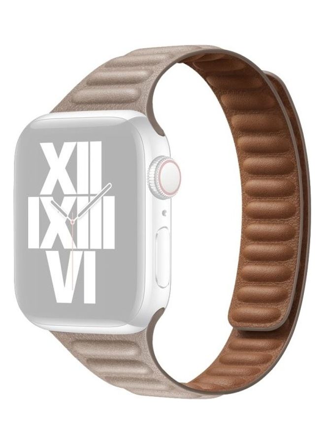 HuHa Slimming Loop Magnetic Replacement Watchband Khaki  - Image 2