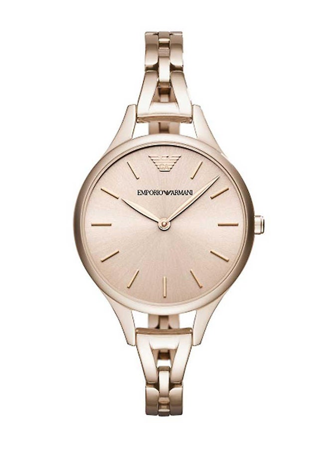 EMPORIO ARMANI Women's Analog Stainless Steel Wrist Watch Ar 11055  - Image 2