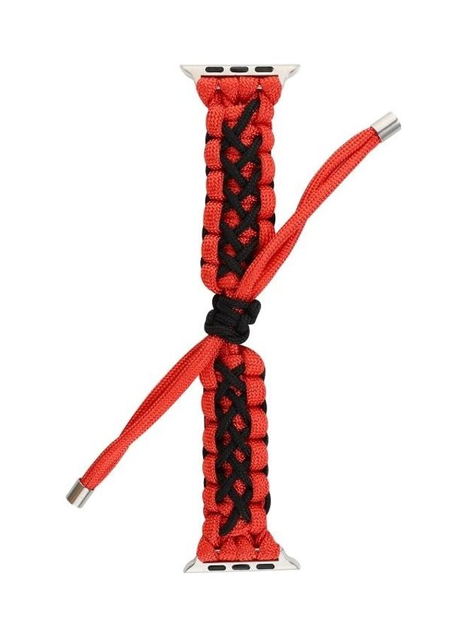 HuHa Replacement Watchband For Apple Watch Black/Red - Image 1