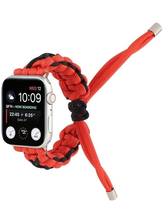 HuHa Replacement Watchband For Apple Watch Black/Red - Image 3