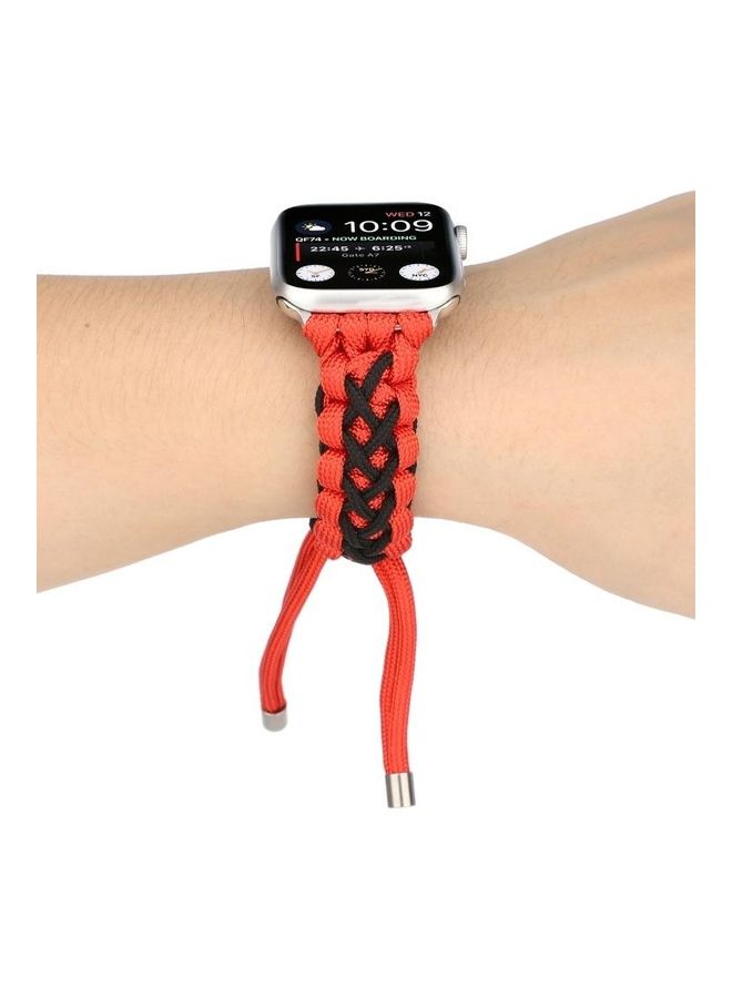 HuHa Replacement Watchband For Apple Watch Black/Red - Image 5