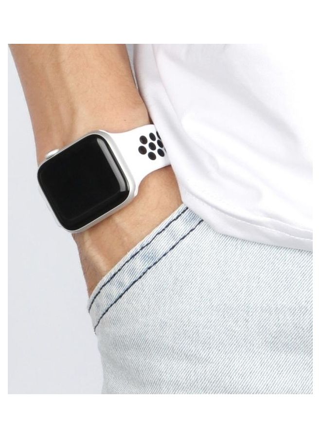 HuHa - Replacement Watchband For Apple Watch Black/Red - Image 1