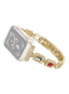 Replacement Strap For Apple Watch Series Gold