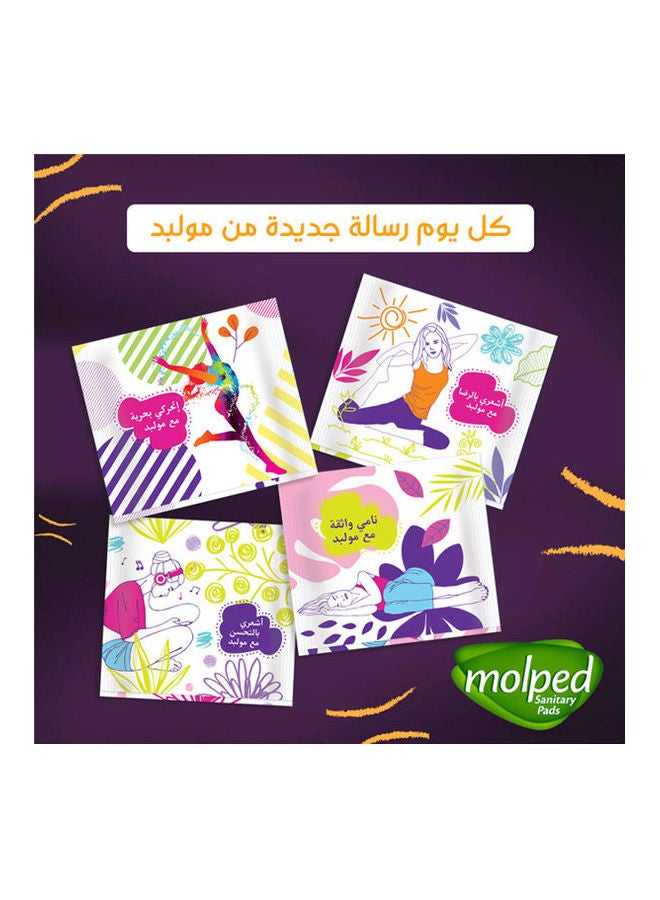 Molped - Total Protection Sanitary Pads - Long - 16 Pads - Image 1
