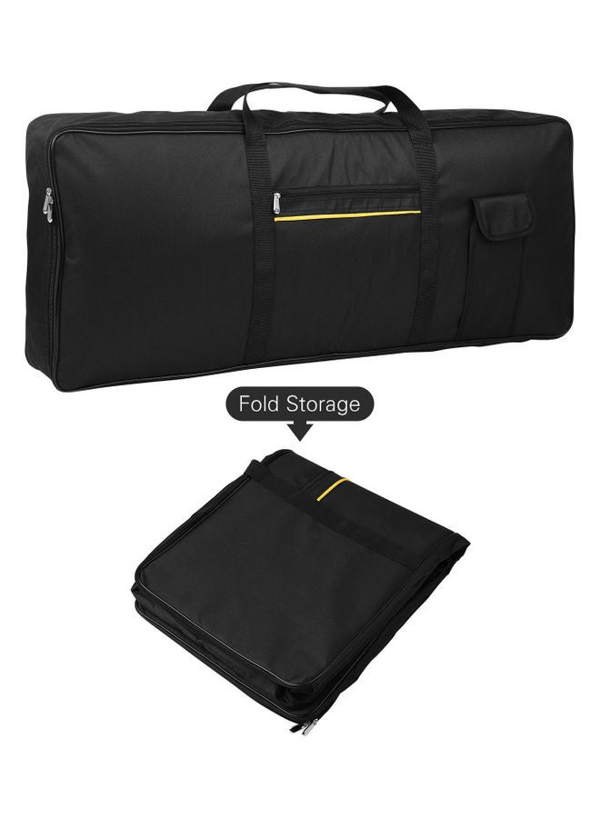 Generic - Portable 76 Key Electronic Piano Keyboard Gig Carrying Bag Storage Holder Case - Image 1