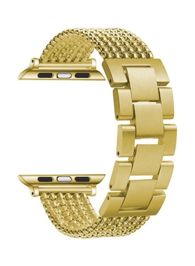 HuHa Replacement Strap For Apple Watch Series Gold - Image 1