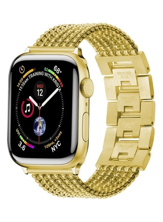 HuHa Replacement Strap For Apple Watch Series Gold - Image 3