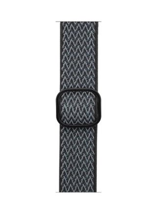 Wave Texture Nylon Replacement Watchbands For Apple Watch Series 1/2/3/4/5/6/7/SE 42-44-45mm Storm Grey - v1634559350/N51421931A_2