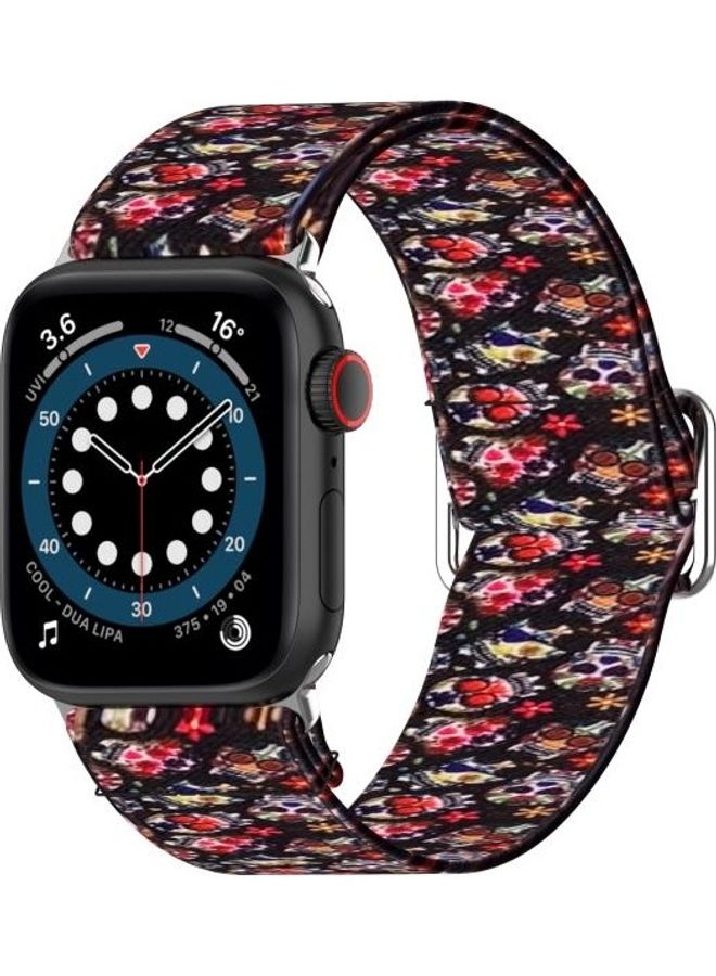 HuHa - Replacement Watchband For Apple Watch Color Skull - Image 1