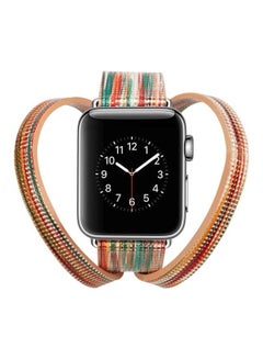 Ethnic Replacement Watchband for Apple Watch Series 1/2/3 38mm Multicolour