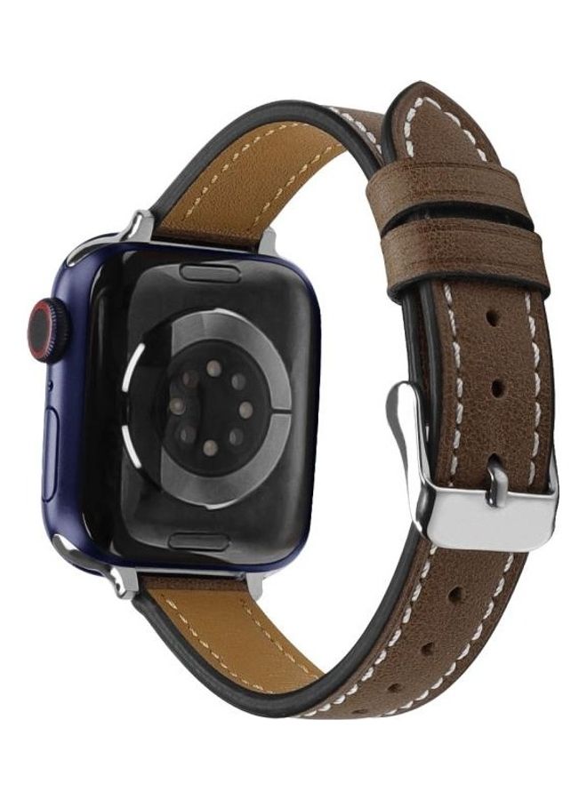 HuHa Replacement Watchband For Apple Watch Coffee - Image 2