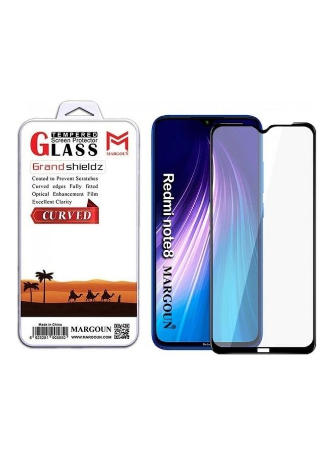MARGOUN Screen Protector Tempered Glass for Xiaomi Redmi Note 8 Clear - Image 1