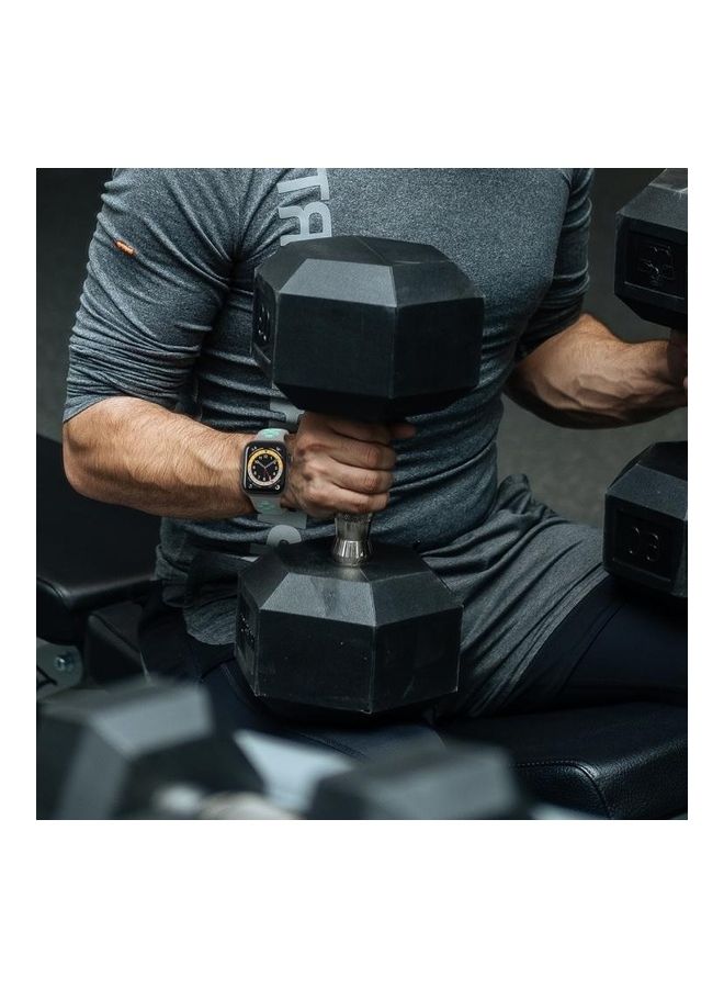 HuHa Replacement Strap For Apple Watch Series Grey Mint Green - Image 4