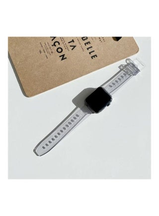 Ethnic Replacement Watchband for Apple Watch Series 1/2/3/4/5/6/7/SE 42/44/45mm White - v1634560299/N51422307A_1