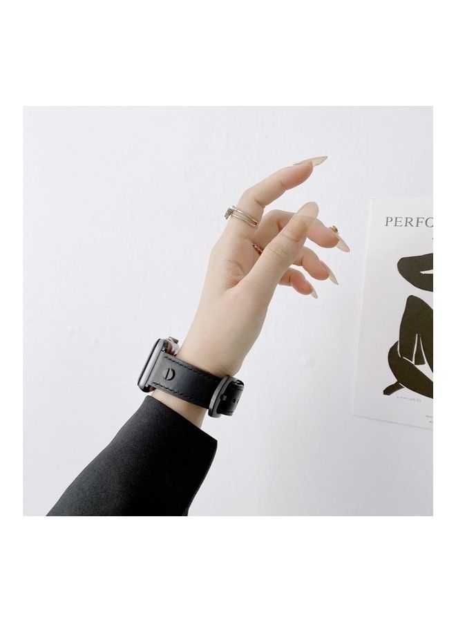 HuHa Replacement Watchband For Apple Watch Black - Image 4