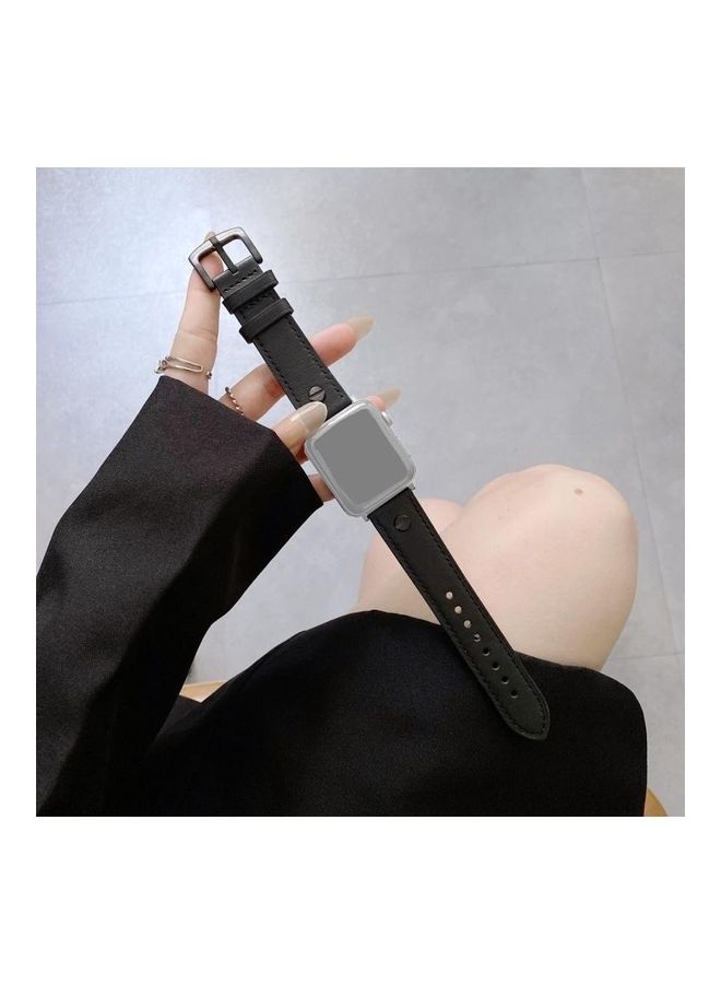 HuHa Replacement Watchband For Apple Watch Black - Image 1