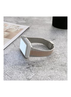 Ethnic Replacement Watchband for Apple Watch Series 1/2/3/4/5/6/7/SE 38/40/41mm Silver/Rose Gold