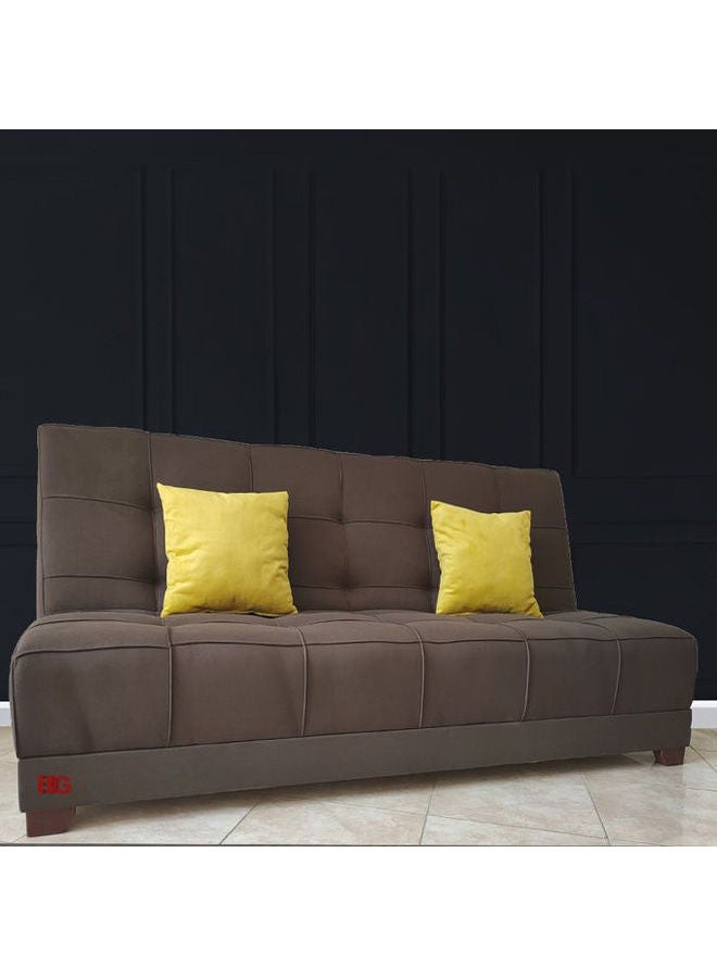 BIG - Super Sofa Bed Brown 120x190cm - Image 1