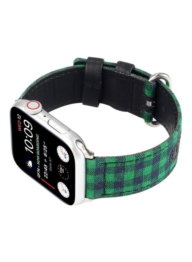 HuHa Replacement Watchband For Apple Watch Green/Black - Image 4