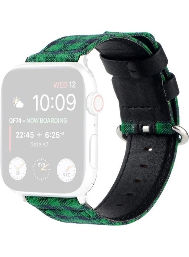 HuHa Replacement Watchband For Apple Watch Green/Black - Image 2