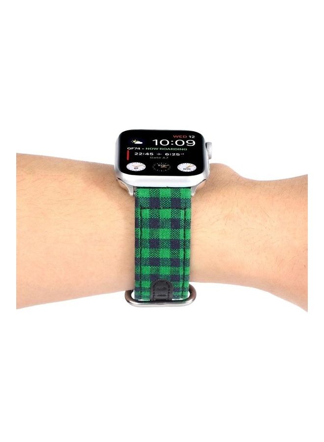 HuHa Replacement Watchband For Apple Watch Green/Black - Image 5
