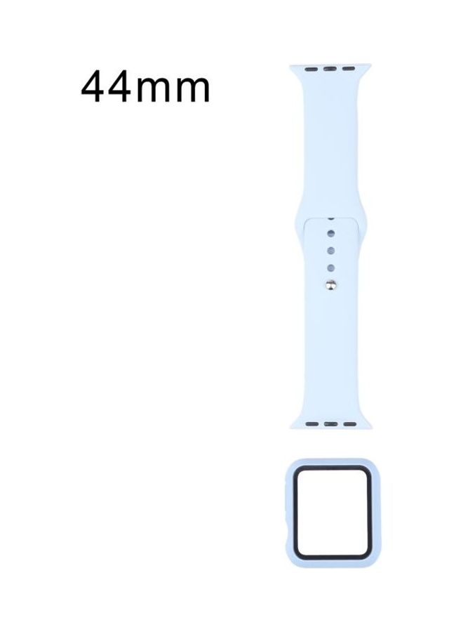 HuHa Replacement Watchband With Protective Case And Screen Protector Set Sky Blue - Image 1