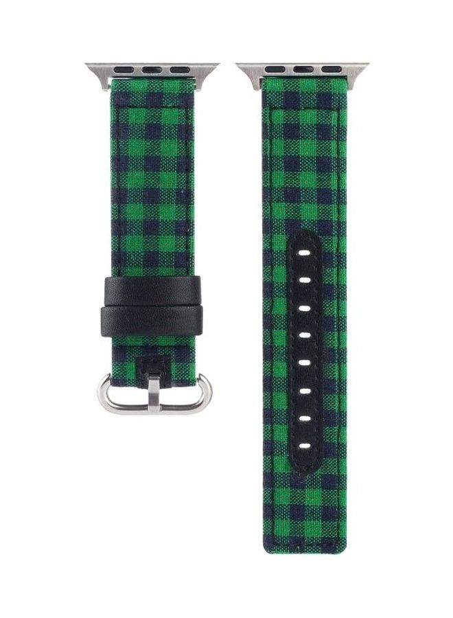 HuHa Replacement Watchband For Apple Watch Green/Black - Image 1