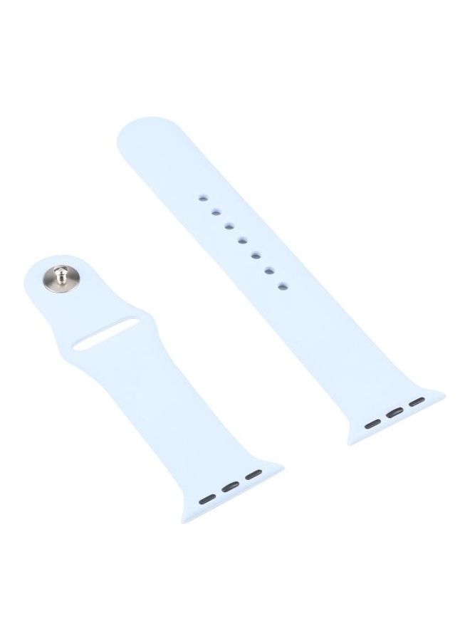 HuHa Replacement Watchband With Protective Case And Screen Protector Set Sky Blue - Image 3