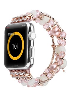 HuHa Replacement Watchband for Apple Watch Series 5/4/3/2/1 42/44mm Rose Gold  - Image 5