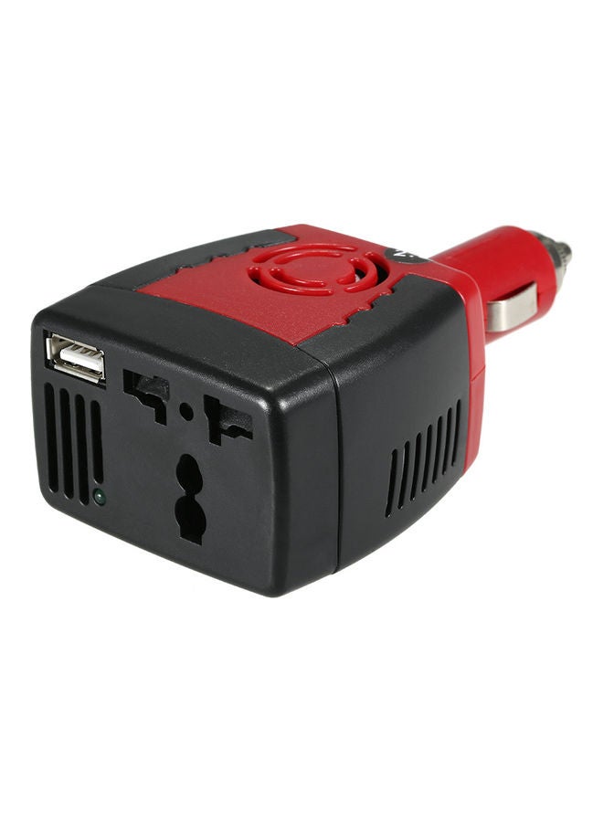 150W DC 12V to AC 110V Auto Voltage Converter Car Power Inverter Adapter with Lighter - Image 1