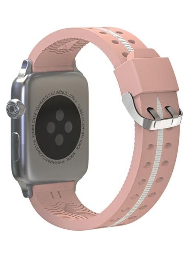 HuHa Replacement Watchband for Apple Watch Series 3/2/1 42mm Pink - Image 4
