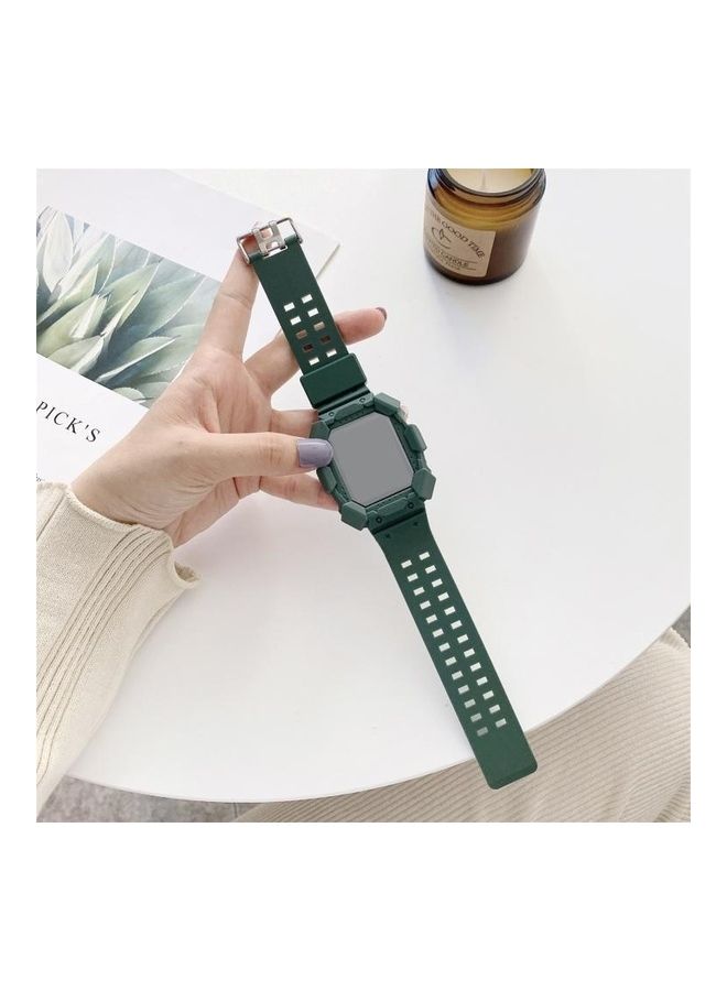 HuHa Replacement Watchband For Apple Watch Green - Image 1