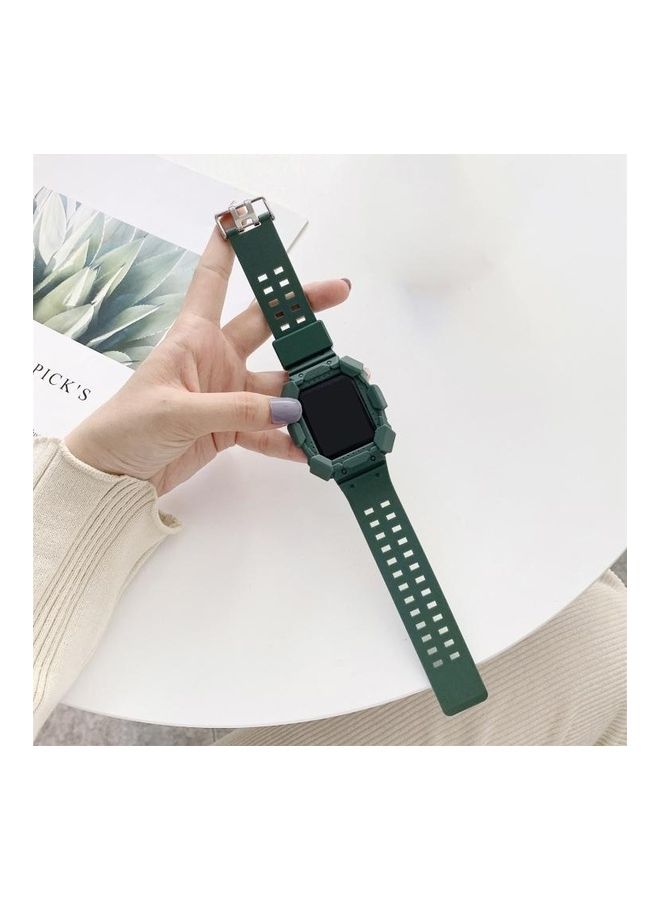 HuHa Replacement Watchband For Apple Watch Green - Image 2