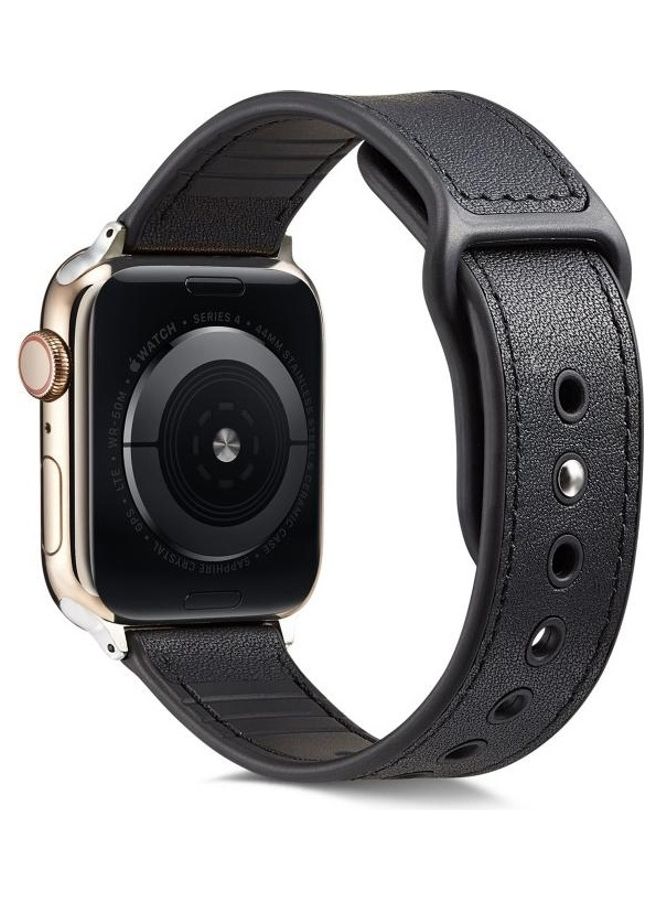 HuHa Replacement Watchband For Apple Watch Black - Image 2