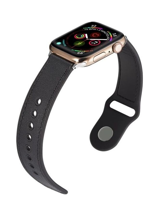 HuHa Replacement Watchband For Apple Watch Black - Image 5