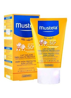 Mustela Baby Very High Protection Sun Lotion, SPF50+ - 100 ml  - Image 2
