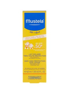 Mustela Very High Protection Sun Lotion for Baby With  SPF50+, 40ml  - Image 4