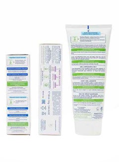 Mustela 3-Piece New Born Gift Set 2-In-1 Cleansing Gel, Hydra Bebe Facial Cream and Vitamin Barrier  - Image 3