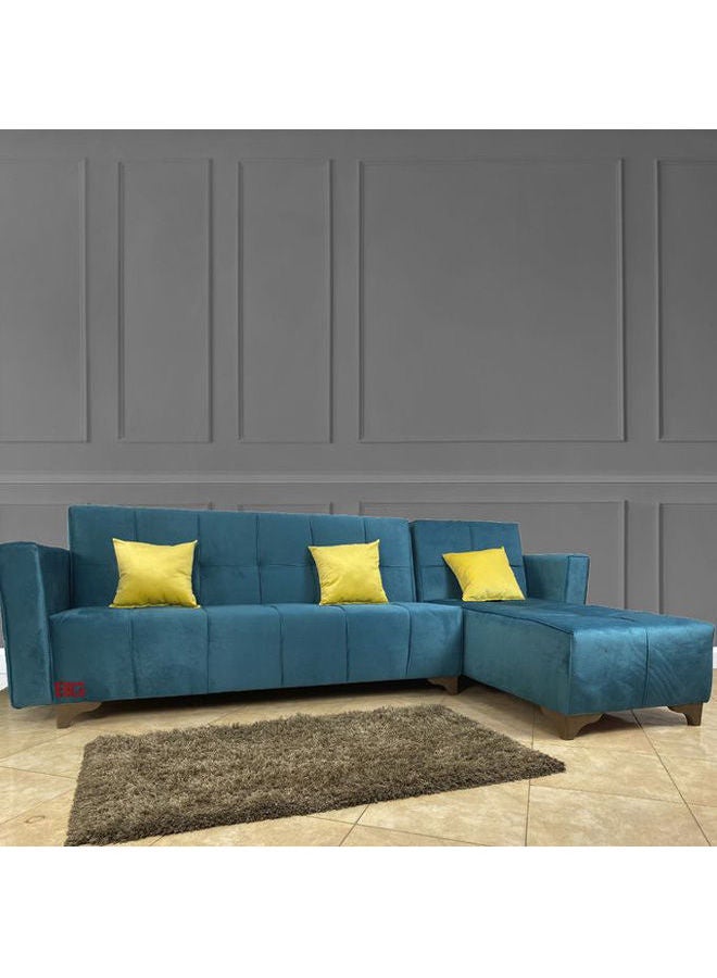 BIG - Rich Corner Bed Turquoise 2.60×1.90meter - Image 1