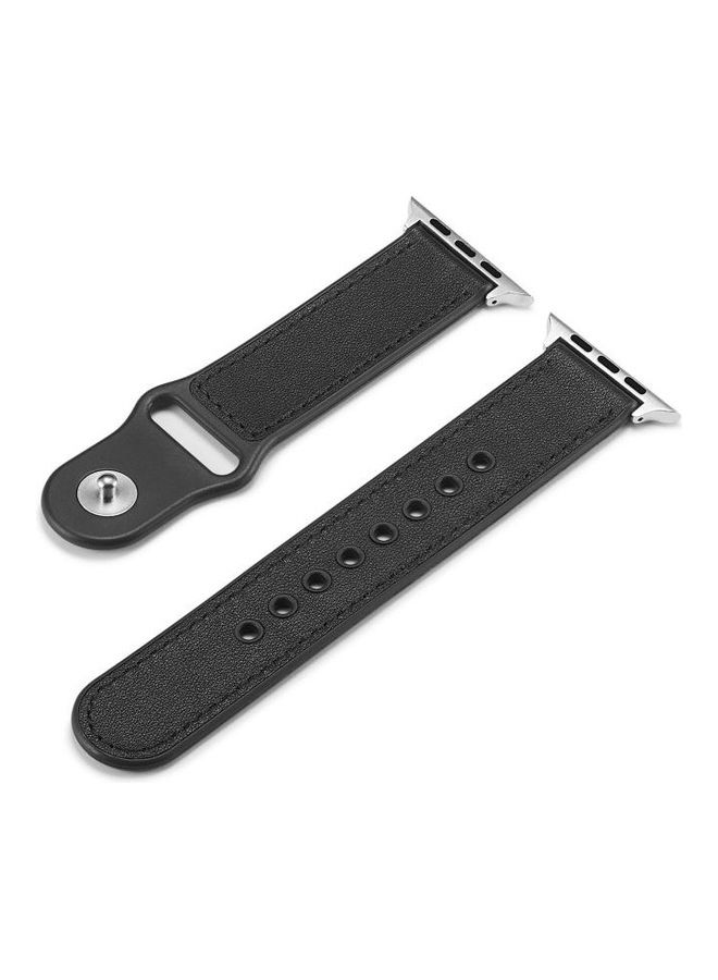 HuHa Replacement Watchband For Apple Watch Black - Image 1