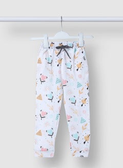 RAHA Trendy Girls Casual Printed Jogger Multicolour  - Image 1