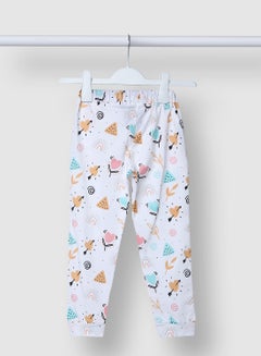 RAHA Trendy Girls Casual Printed Jogger Multicolour  - Image 2