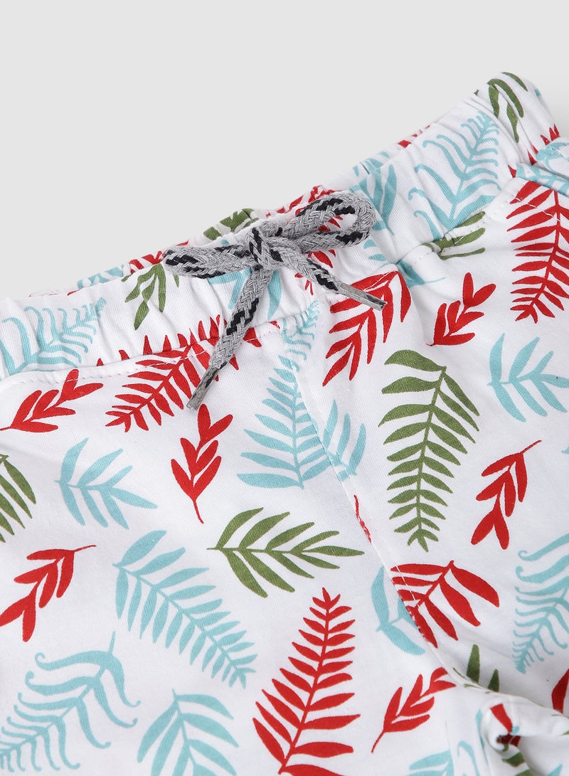 RAHA - Casual Girls Trendy Printed Jogger Multicolour - Image 1